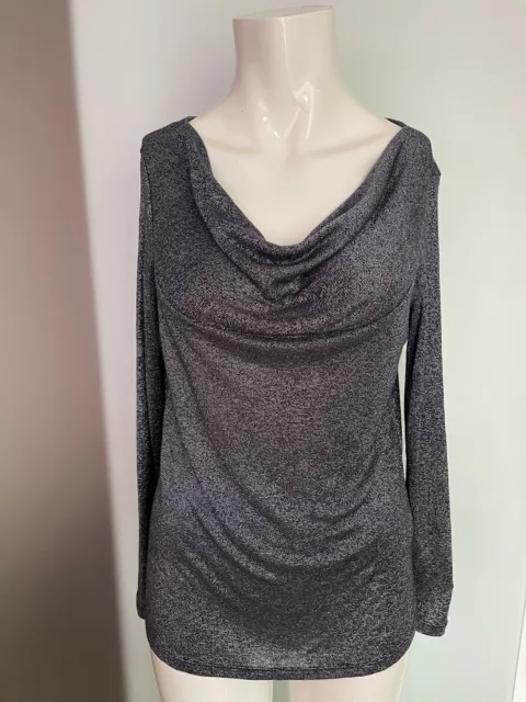 Blusa cascada brillo talla 40 42 XL de Fenn Wright Manson Petite 2