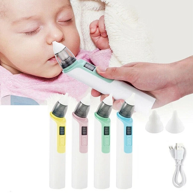 Tips Nasal Aspirator Electric Baby Nose Sucker Baby Nose Cleaner Nose Cleaner