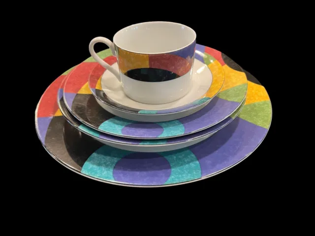 Mikasa California 5 Pc Place Setting Dinner Salad Plate - Bowl - Cup Saucer