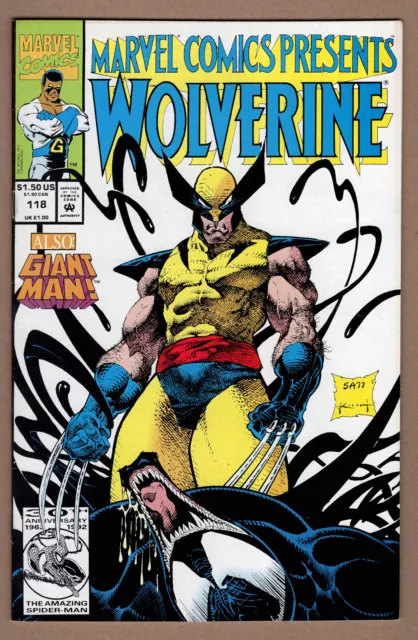 MARVEL COMICS PRESENTS #118 NM Sam Keith Venom vs Wolverine 1992 Marvel Comics