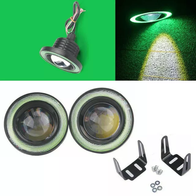 Lunga durata 2 pz occhi angelo alone auto fendinebbia proiettore lampadine led c