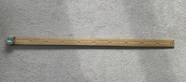 Rabone Chesterman Tailors Rule No. 1231 Wood with Brass Fittings 1M / 36" Rabone Chesterman Tailors Rule No. 1231 Wood with Brass Fittings 1M / 36"