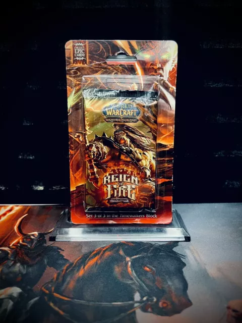 World of Warcraft  Timewalkers: Reign Of Fire Blister Pack Sealed Booster Pack