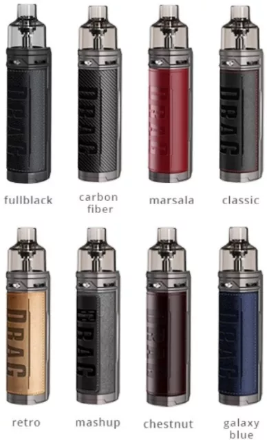 Voopoo DRAG X Kit Pod System E-Zigarette 4,5ml Tank max. 80 Watt Leistung