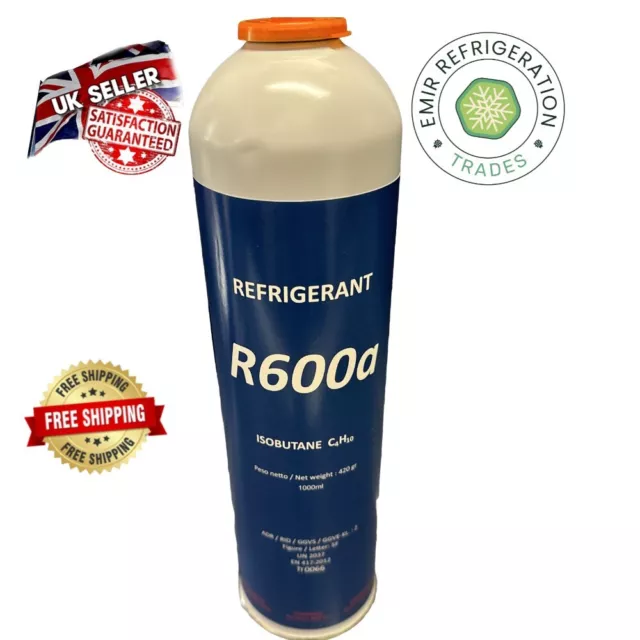 Beko Compressor R600A GAS  Refrigerant Cylinder - 420g