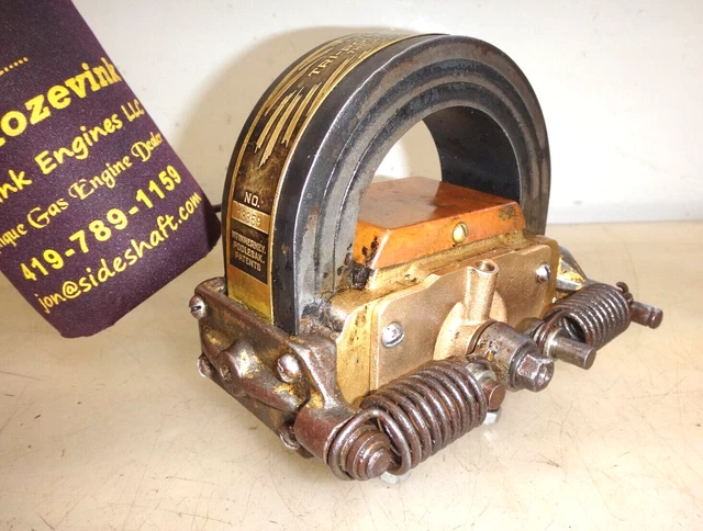 WEBSTER L BRASS BODY MAGNETO Serial No. 13359 Hit Miss GAS ENGINE Old MAG HOT