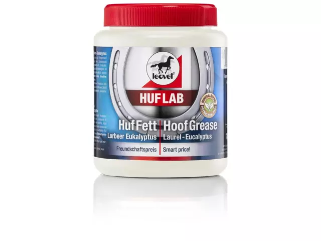 Leovet HUFLAB Huf Fett Lorbeer - Eukalyptus 750 ml für Pferde (16,87 EUR/l)