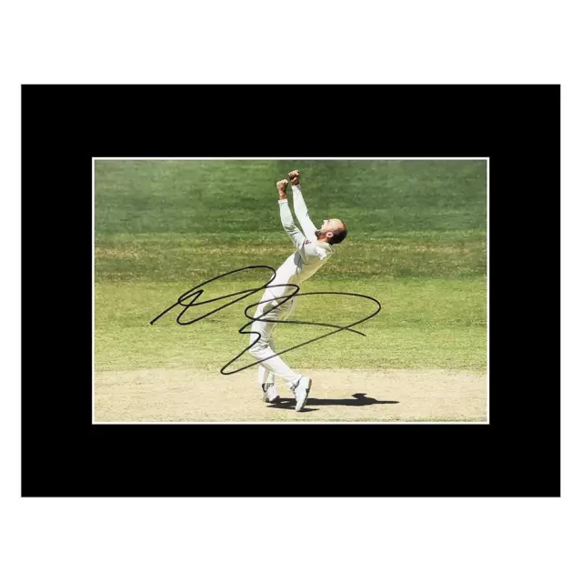 Signed Nathan Lyon Photo Display 16x12 - Australia Cricket Icon +COA