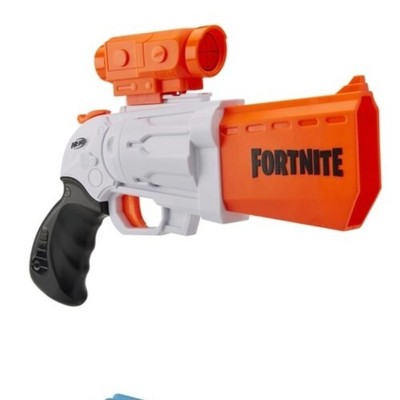 10 Fléchettes NERF NERF Pistolet FORTNITE SHHHH.. Sans Silencieux Chargeur interne 