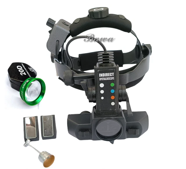 Ophtalmoscope Indirect RB Avec Pack D'objectifs Combinés - Livraison Gratuite