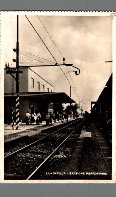 Pavia Lungavilla Interno Stazione Treno F. piccolo  spedita