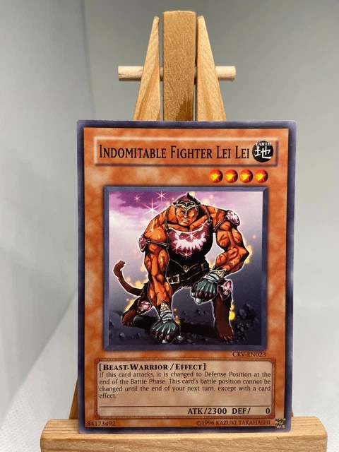 Yu-Gi-Oh! Carta Indomitable Fighter Lei Lei (CRV-EN023) – Cybernetic Revolution – Unlimited – Comune