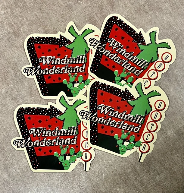 ONE (1) DUTCH Bros Windmill Wonderland December 2023! Includes Free