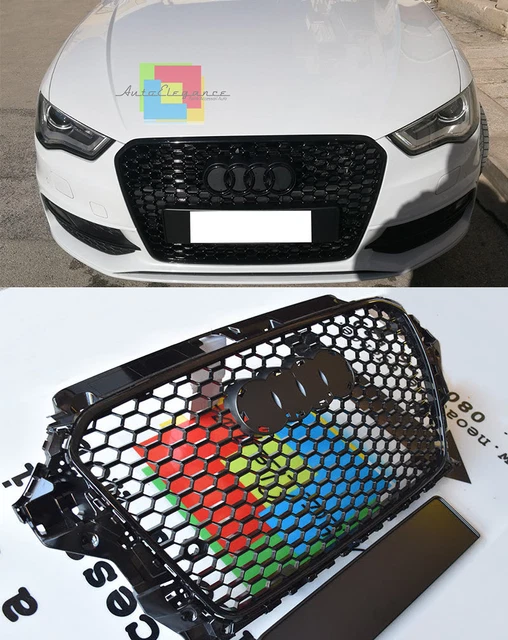 Griglia-calandra centrale Audi A3 8p 05 08 Cod. 1031940
