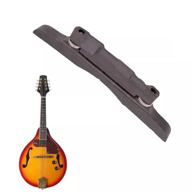 Verstellbare Palisanderbrücke für obere untere Mandolinen 8 Saiten Zubehör