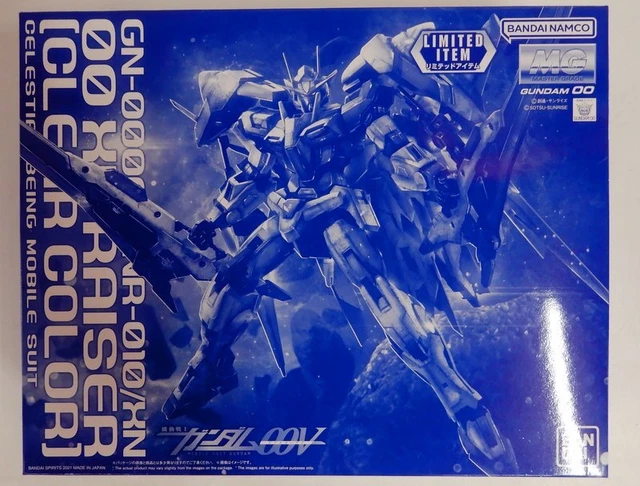 Bandai Spirits MG 00 XN Raiser Clear Color/Bandai Namco Edition