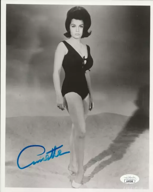 Annette Funicello REAL SIGNED Photo #1 JSA COA Autographed Mickey Mouse Club