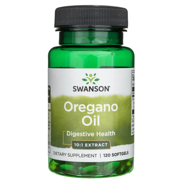 Swanson Oregano Oil 10: 1 Extract 150 mg 120 Kaps