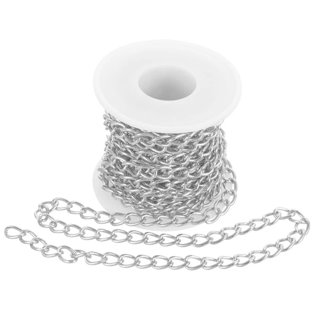 Metal Chain Accessories Miss Silver Link Chains Necklace Bulk Twisted