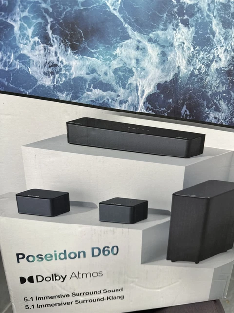 Ultimea Surround Sound Bar Poseidon D60 Dolby Atmos