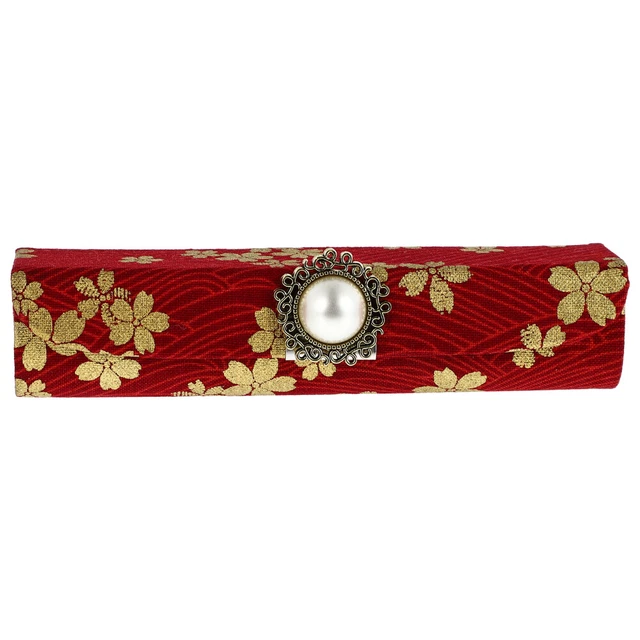 perle rouge à lèvres étui rouge à lèvres boîte de rangement bijoux organisateur