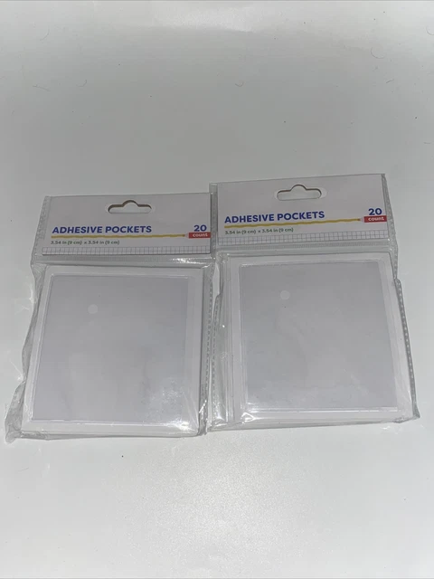 TARGET BULLSEYE ADHESIVE Square Label Pockets 20-ct $6.50 ...