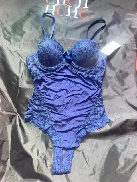 Inoo Navy Bodysuit Lingerie Size S