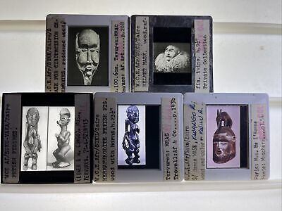 Circumcision, Hermaphrodite Fetish: Suku Zaire African Tribal Art 5 35mm Slides