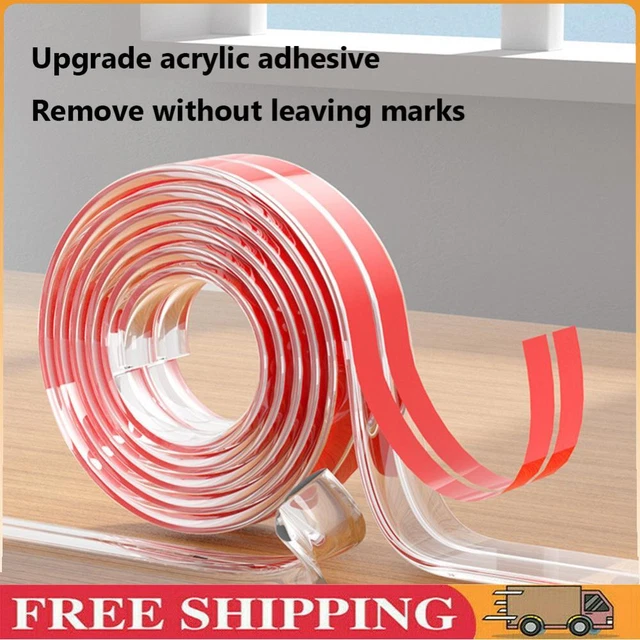 Transparent Furniture Guard Home Baby Anti-collision Protection Strip (10MM*1M)