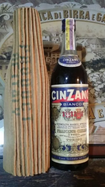 2 Bottiglie Storiche Vermouth Bianco Cinzano