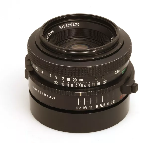 Hasselblad Carl Zeiss Planar F 2,8/80 mm T* V-System   Beschreibung lesen !