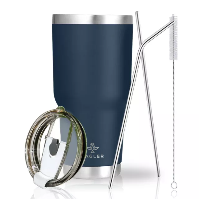 EAGLER 30oz Tumbler, Stainless Steel Double Wall Vacuum Insulated Tumbler