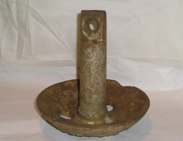 Vintage 10 Pound Mushroom Boat Anchor - ROLOFF MFG CORP. , KAUKAUNA WIS - #M10