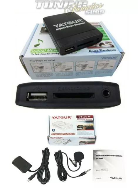 Pour Volvo Original Rti GPS Bluetooth USB MP3 Aux En Chargeur De CD Adaptateur