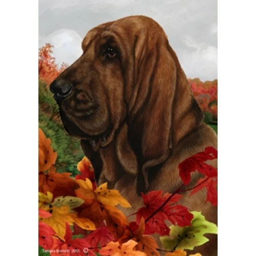 Fall Garden Flag (TB) - Bloodhound 130731