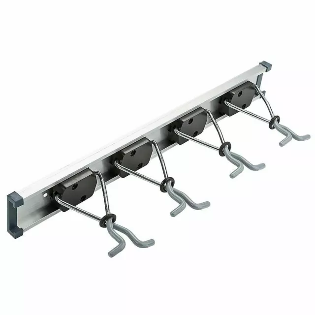 New National Hardware N112-082 Sliding Grip Clamp Organizer 18" Gray