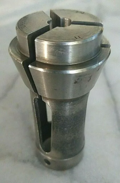 HARDINGE 11 Collet 1/4" Round Collet Miyano CNC Lathe Automatic Screw Machine