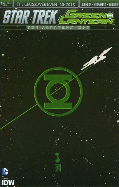 Star Trek/Green Lantern #1B VF/NM; IDW | we combine shipping