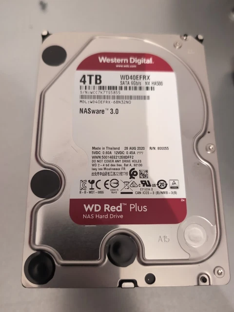 Western Digital - Western Digital Red Pro, SATA 6G, 7.200 U/Min, 3,5 Zoll - 6 TB - WD6002FFWX