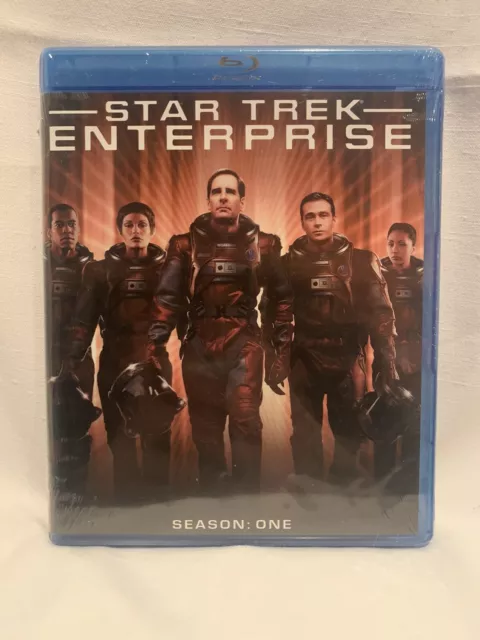 Star Trek: Enterprise - The Complete First Season (Bluray, 2013, 6 discs)