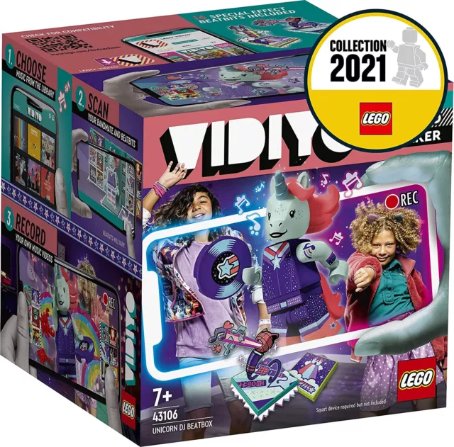 Original LEGO® Vidiyo 43106 Unicorn DJ BeatBox