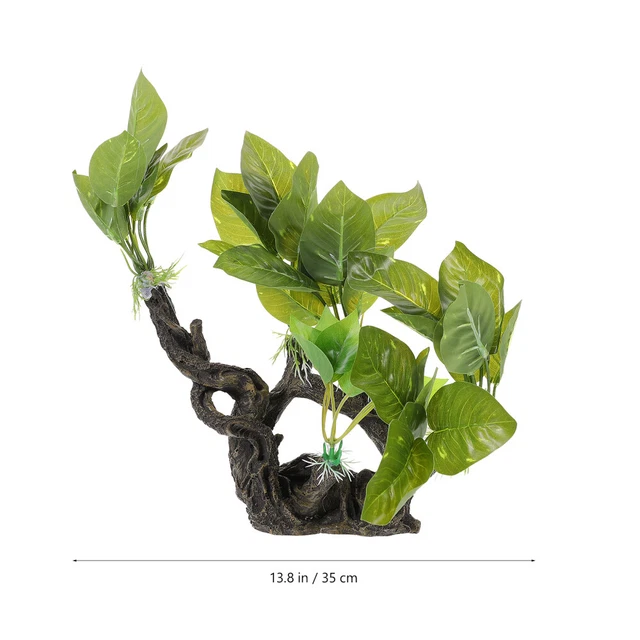 Legno Per Acquario Radice D'albero - Decorazione Naturale Per Pesci E Tartarughe, Affondabile, Vari Formati