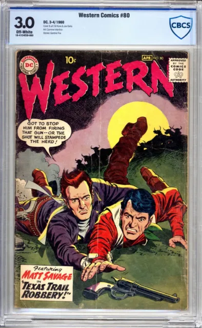 Western Comics #80 - CBCS Graded 3.0 (G/VG) - 1960 - Silver Age - HTF