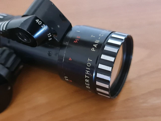 Objectif Zoom Som Berthiot Pan Cinor F1.9 8-40mm – Monture C – Occasion Bon état