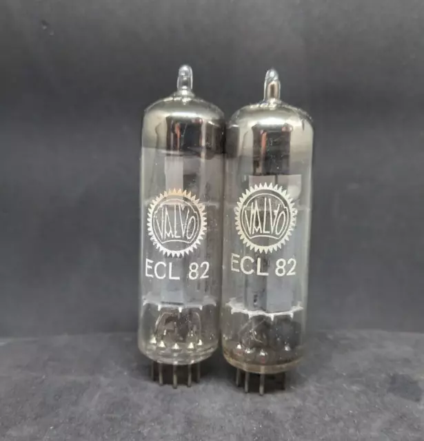 Ecl82 Valvo Tube Matched Pair &14