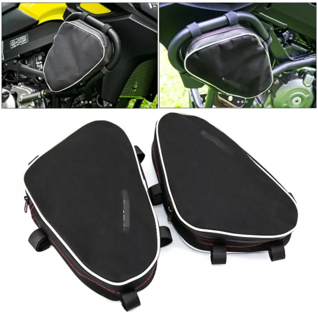 For Givi Kappa Frame Crash Bars Waterproof Bag For Suzuki V-Strom DL650 DL1000
