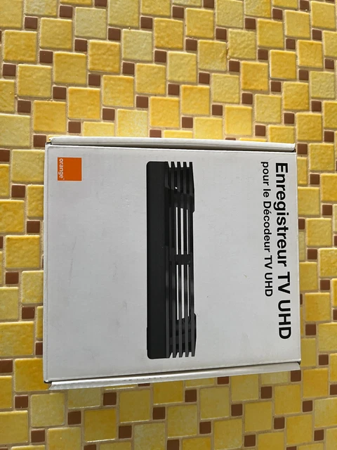 enregistreur TV UHD pour decodeur TV UHD HDD385 orange comme neuf