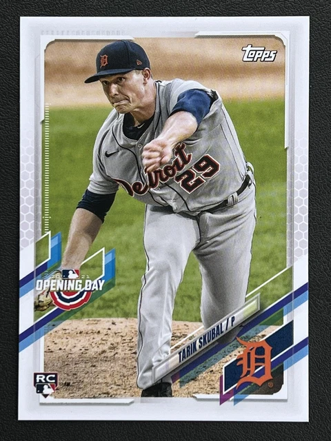 thumbnail image 2 of 2021 Topps Update Tarik Skubal Rookie Card #US284 – Detroit Tigers RC, Near Mint 2 of 5
