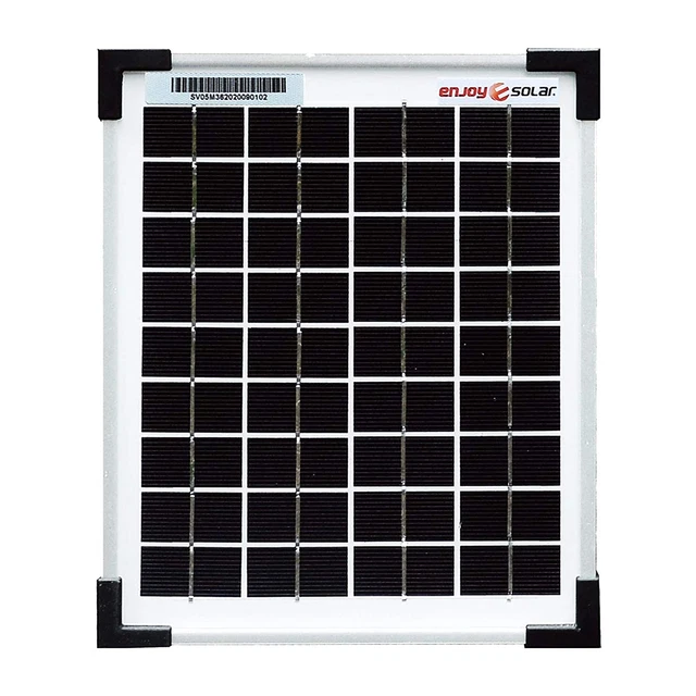 ® Mono Panneau Solaire Monocristallin 12V Idéal Pour Camping-Car, Abris De Jardi