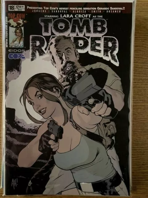 Tomb Raider # 18 (TopCow)2005 NM   Adam Hughes Cover AH!